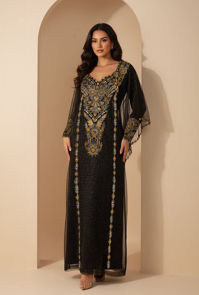 ( Thawb 16 Black ) مخور