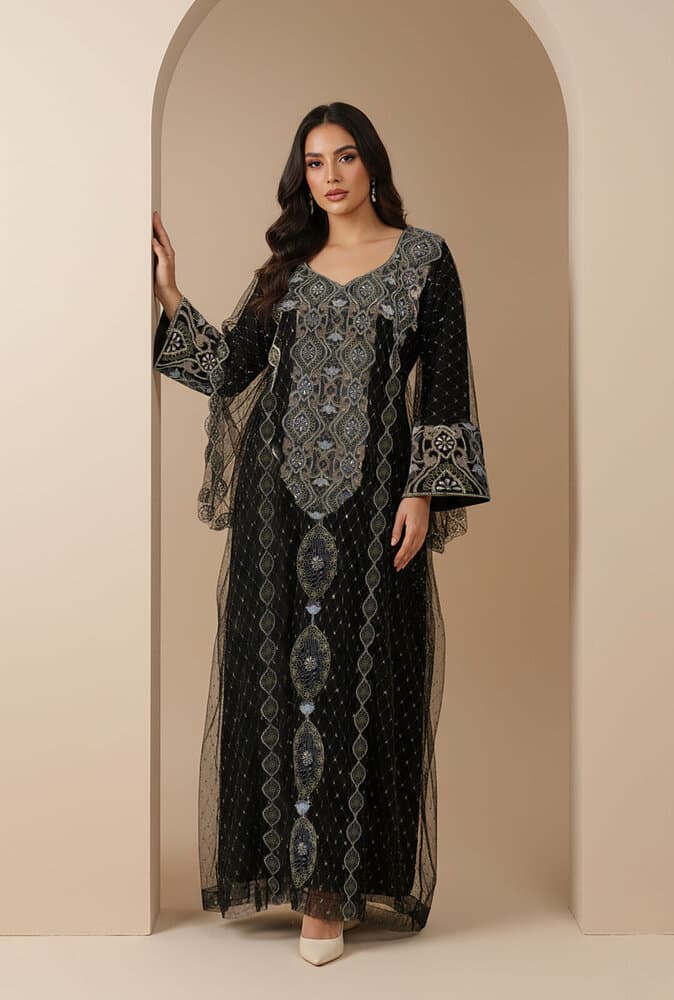 ( Thawb 18 Black ) مخور